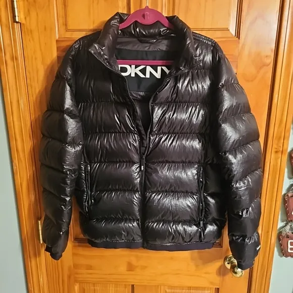 DKNY Black Puffer Jacket