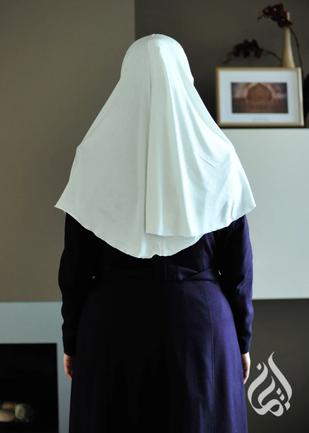 Draped Slip On Scarf