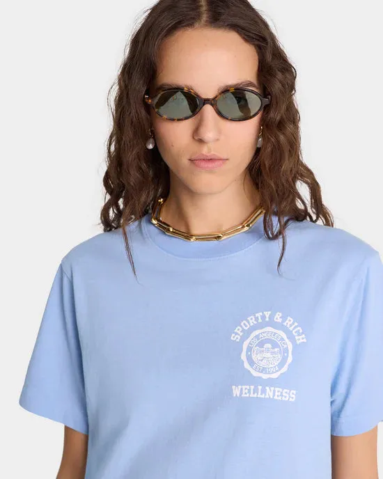 Emblem T-Shirt - Sky Blue