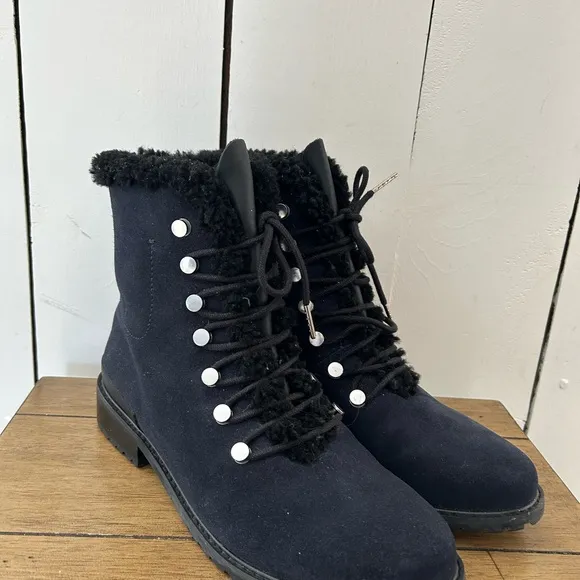 EMU AUSTRALIA BILLINGTON LEATHER WATERPROOF BOOTS 10