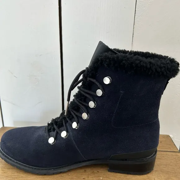 EMU AUSTRALIA BILLINGTON LEATHER WATERPROOF BOOTS 10