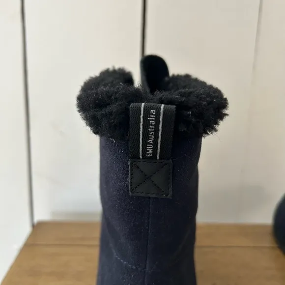 EMU AUSTRALIA BILLINGTON LEATHER WATERPROOF BOOTS 10