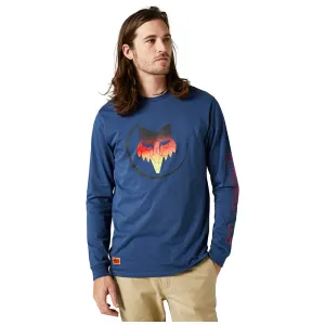 Fox Skarz Ls Premium Tee - Dark Indigo