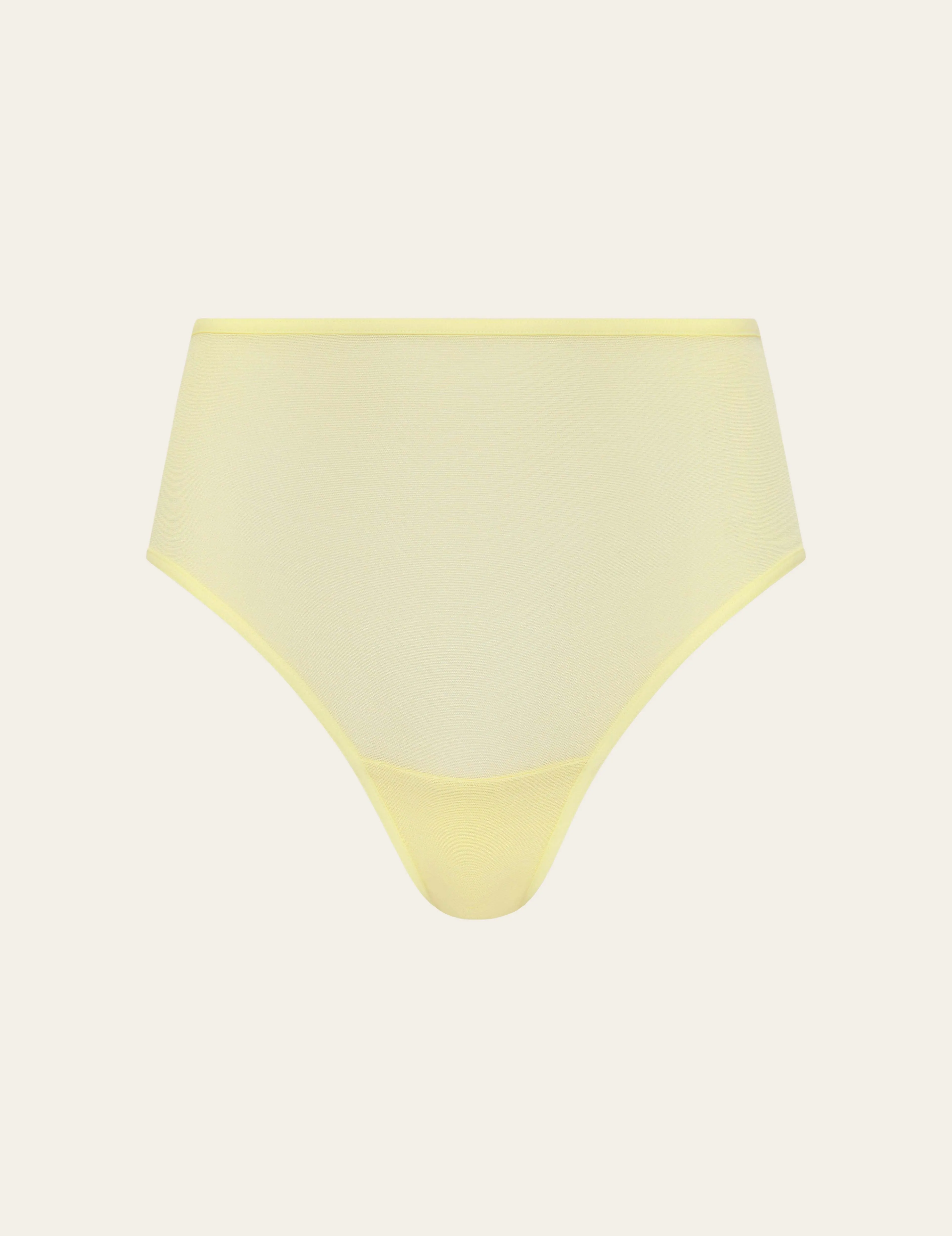 FreeMesh High-Cut Full Brief  - Lemon