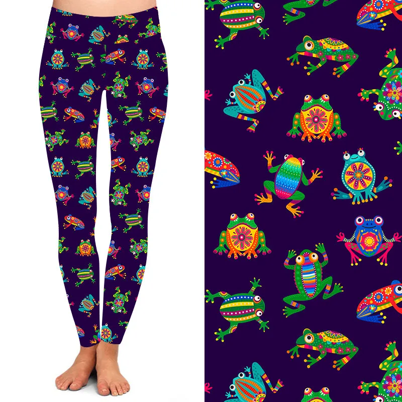 Frog Hop Deluxe Leggings