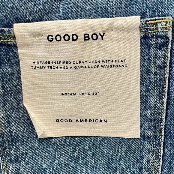 Good American Good Boy Jeans