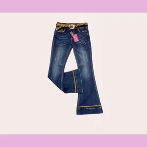 Grace in LA easy fit flare jeans