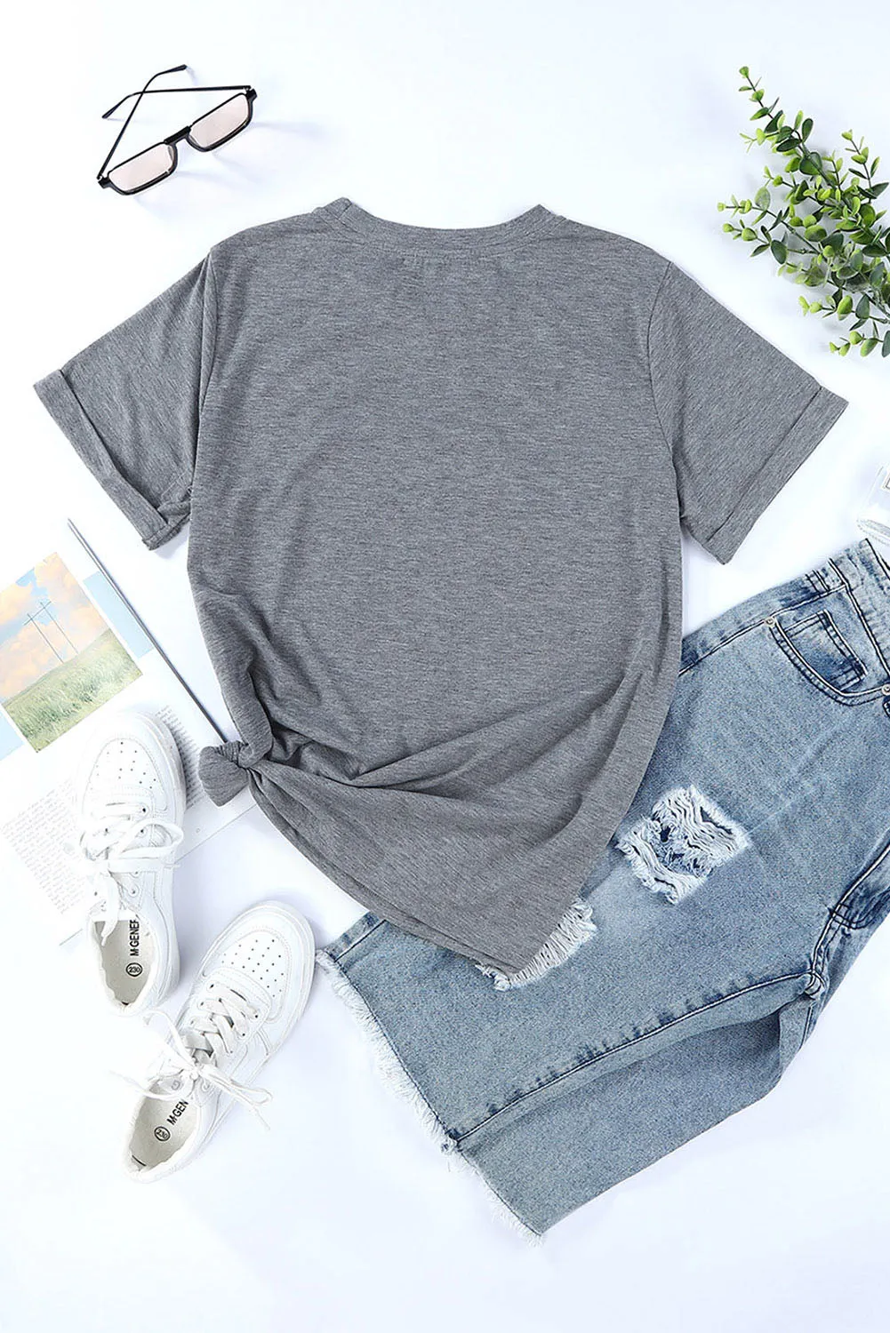 Gray EVERYONE Was Thinking It Graphic Tee
