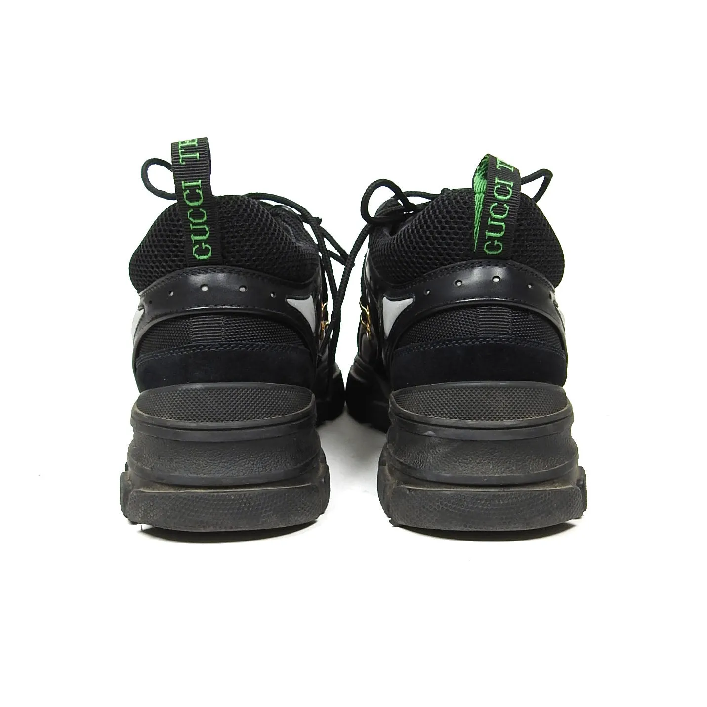 Gucci Black Flashtrek Sneakers Size 11