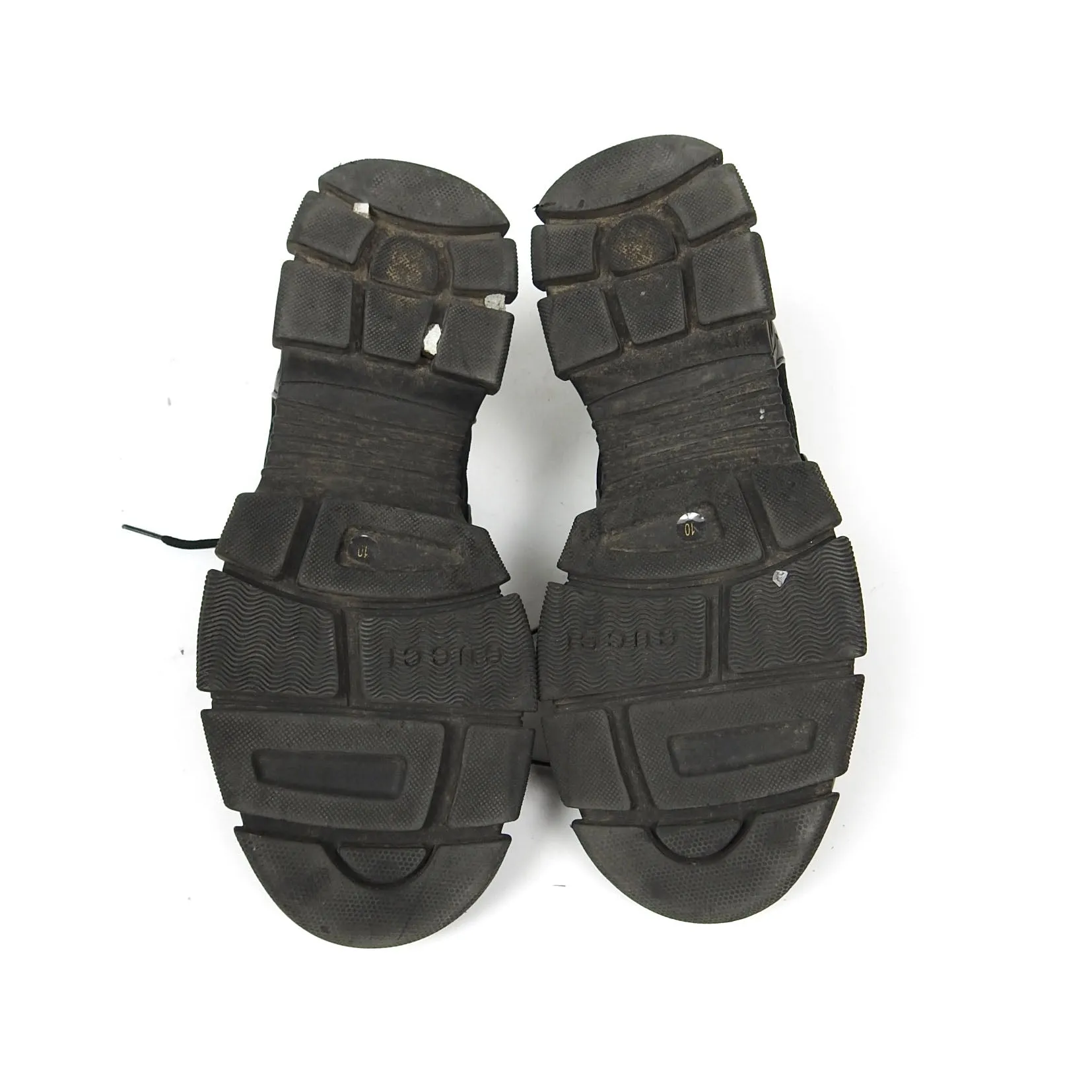 Gucci Black Flashtrek Sneakers Size 11