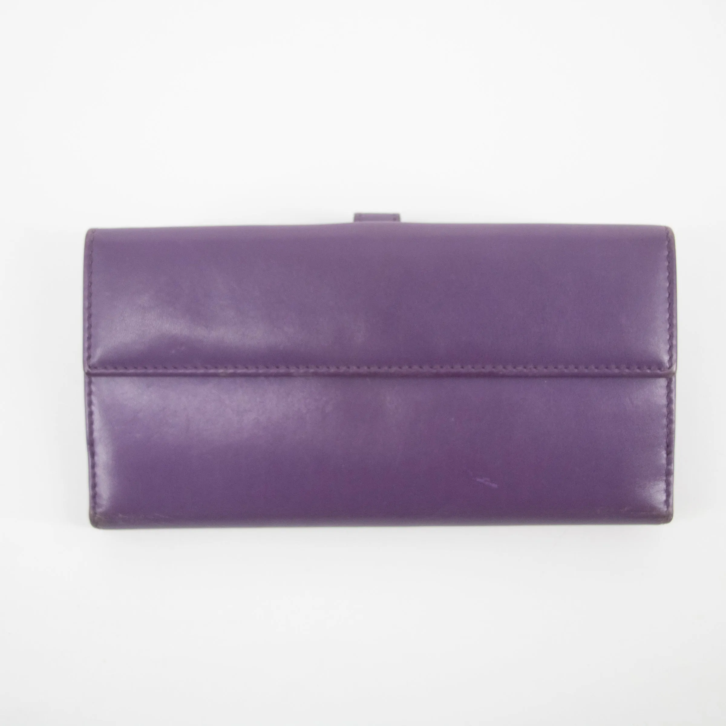 Gucci Purple Leather Jackie Long Wallet  #2269