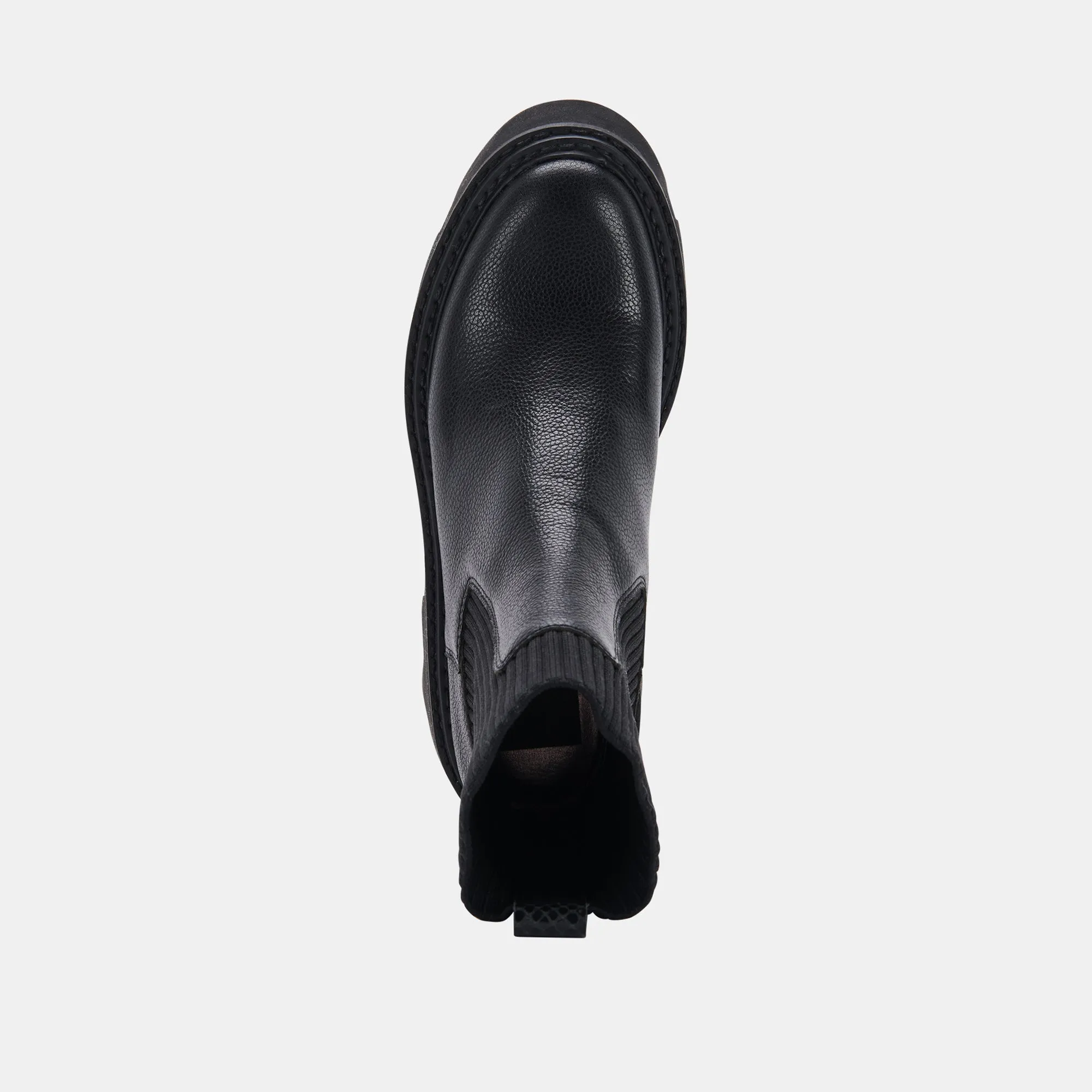 HOVEN H2O BOOTS BLACK LEATHER - re:vita