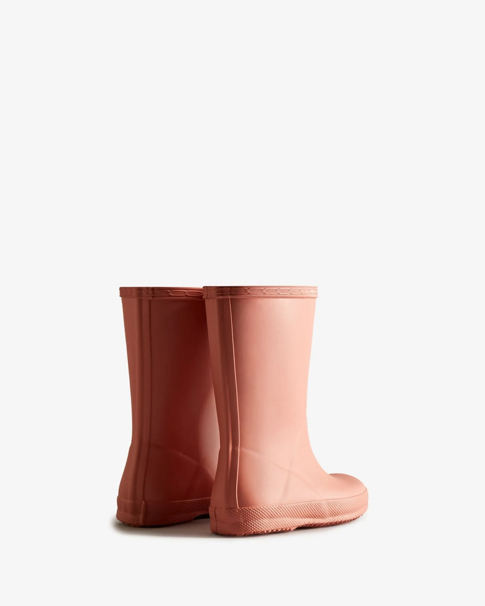Hunter Boot Original Kids First Classic Rain Boots - Rough Pink