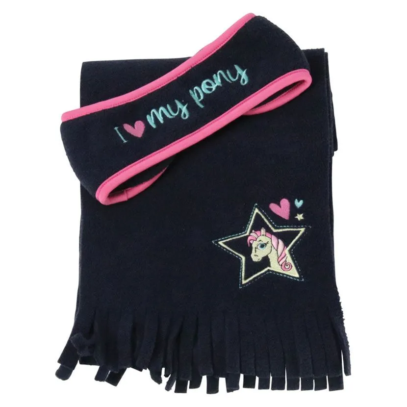 I Love My Pony Collection Head Band & Scarf Set by Little Rider