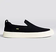 IBI SLIP-ON Black Knit Sneaker Women