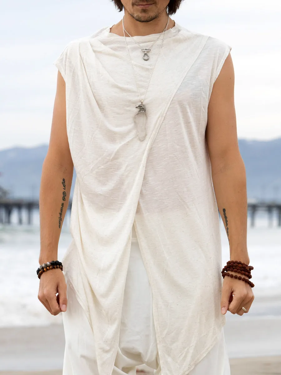 Ivory White | Jedi Mens Top