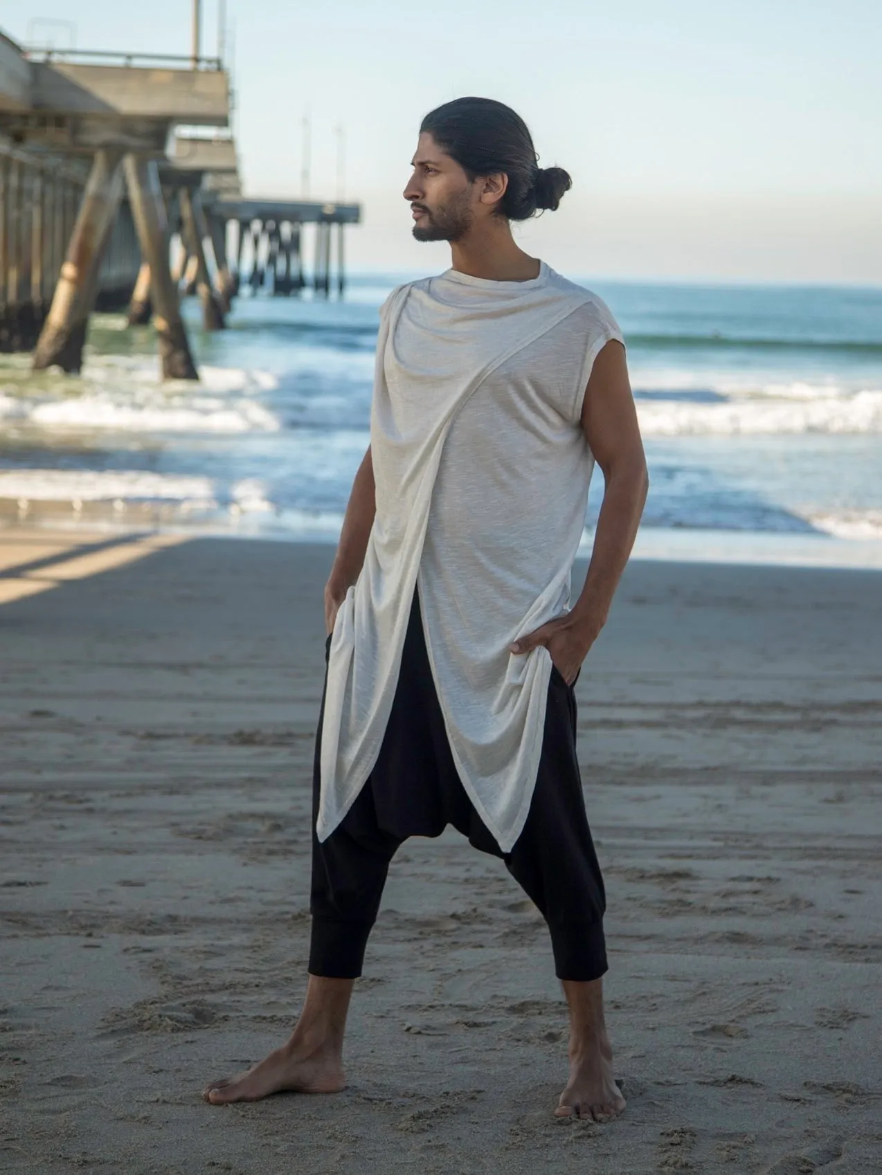 Ivory White | Jedi Mens Top