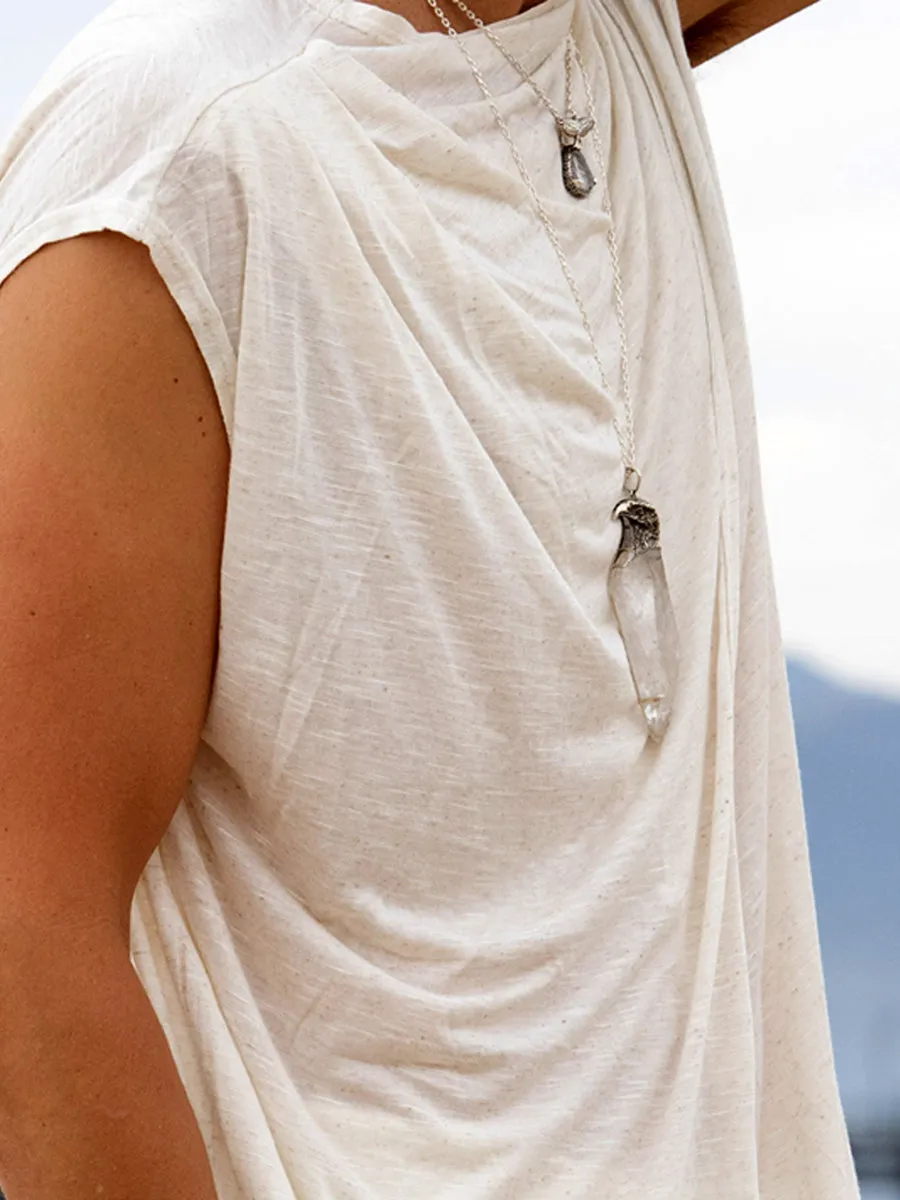 Ivory White | Jedi Mens Top