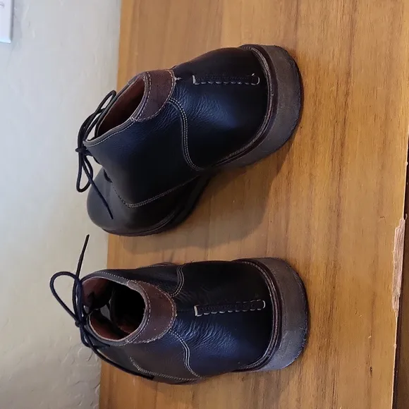 Johnston &amp; Murphy Copeland Chukka In Black Water-resistant Leather Size 12M