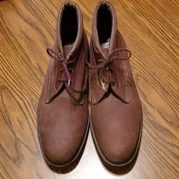 JOHNSTON &amp; Murphy mens chukka lace up ankle boot size 12