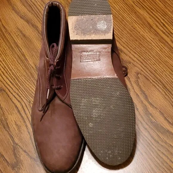 JOHNSTON &amp; Murphy mens chukka lace up ankle boot size 12