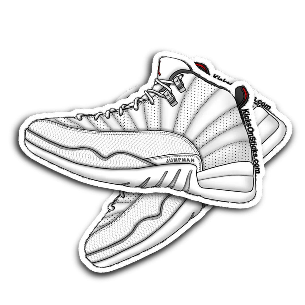 Jordan 12 "Rising Sun" Sneaker Sticker