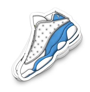 Jordan 13 Low "University Blue" Sneaker Sticker