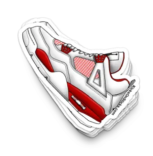 Jordan 4 "Alternate" Sneaker Sticker