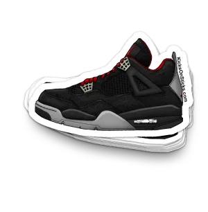 Jordan 4 "Laser Black 2005" Sneaker Sticker