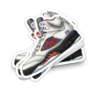 Jordan 5 "International Flight" Sneaker Sticker