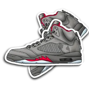 Jordan 5 "P51 Camo" Sneaker Sticker
