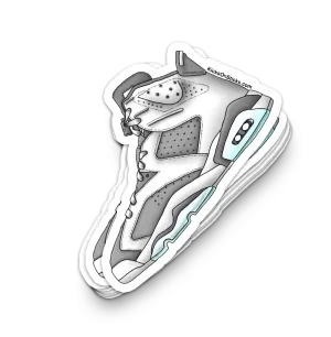 Jordan 6 "Cool Grey" Sneaker Sticker