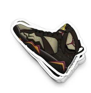 Jordan 7 "Black Olive" Sneaker Sticker