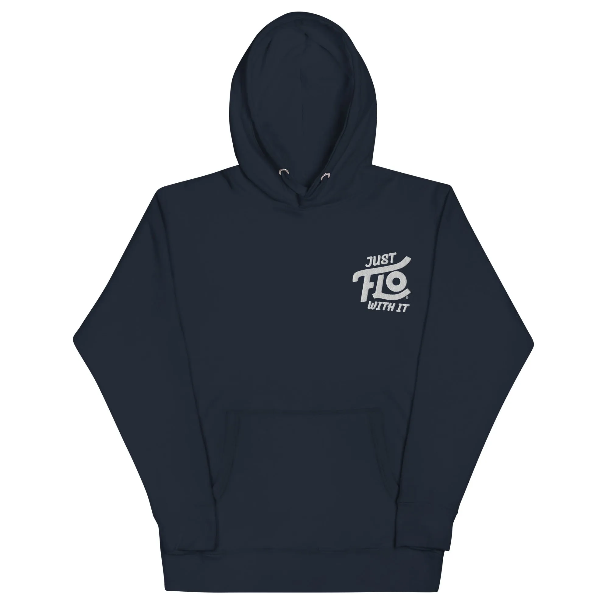 Just FLO With It Hoodie (White)