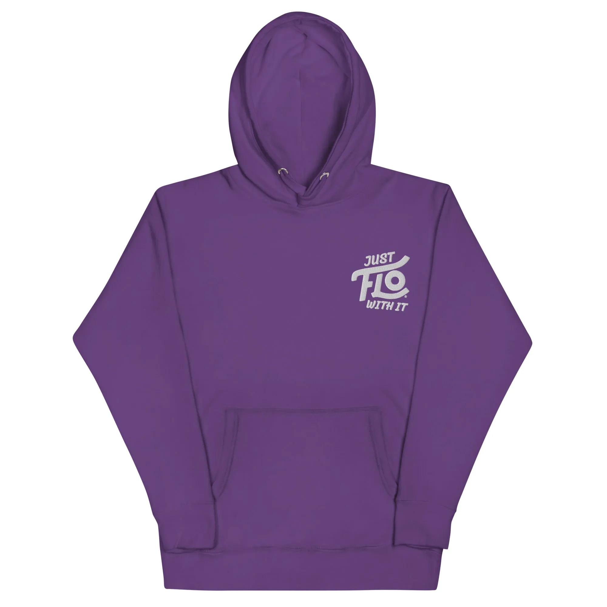 Just FLO With It Hoodie (White)