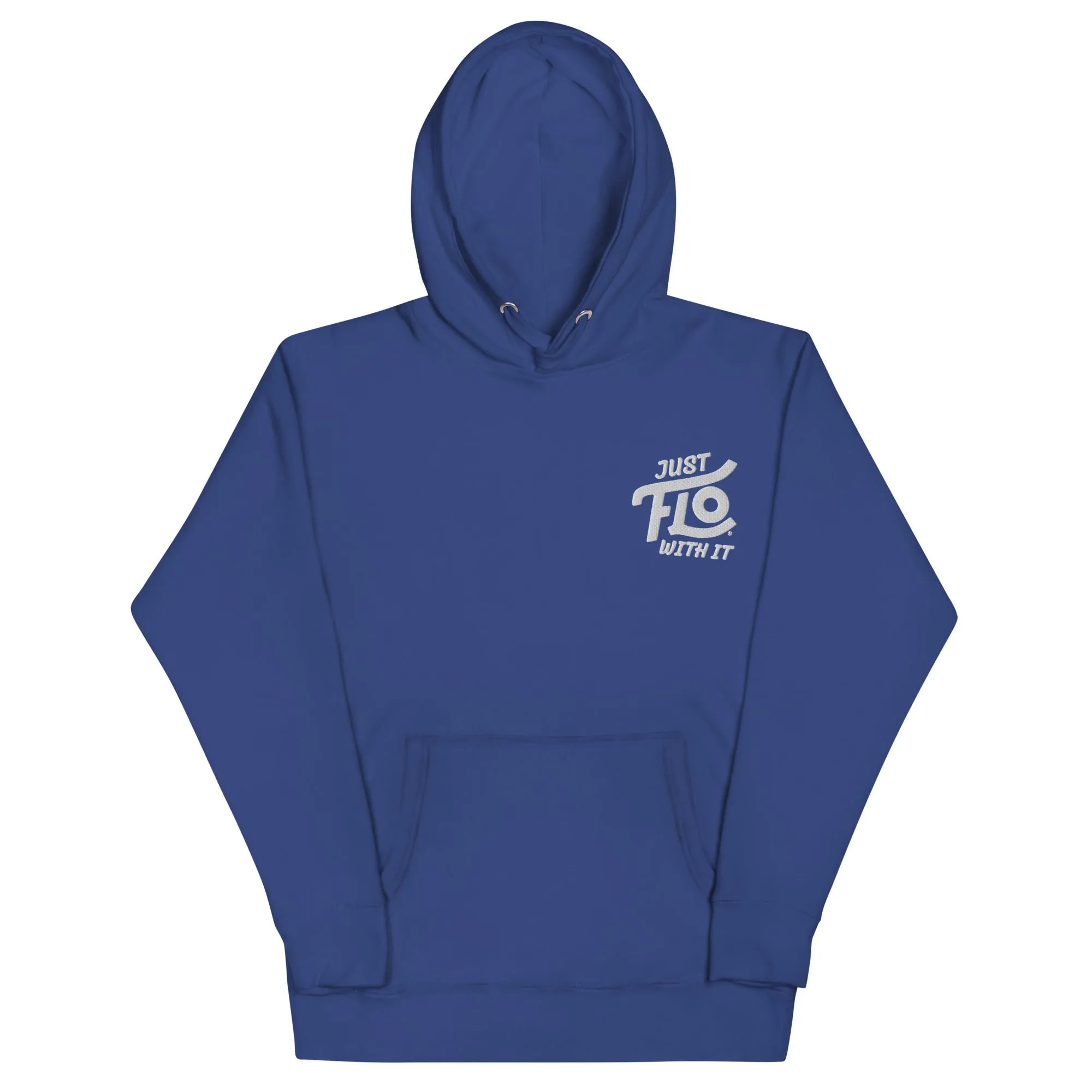 Just FLO With It Hoodie (White)