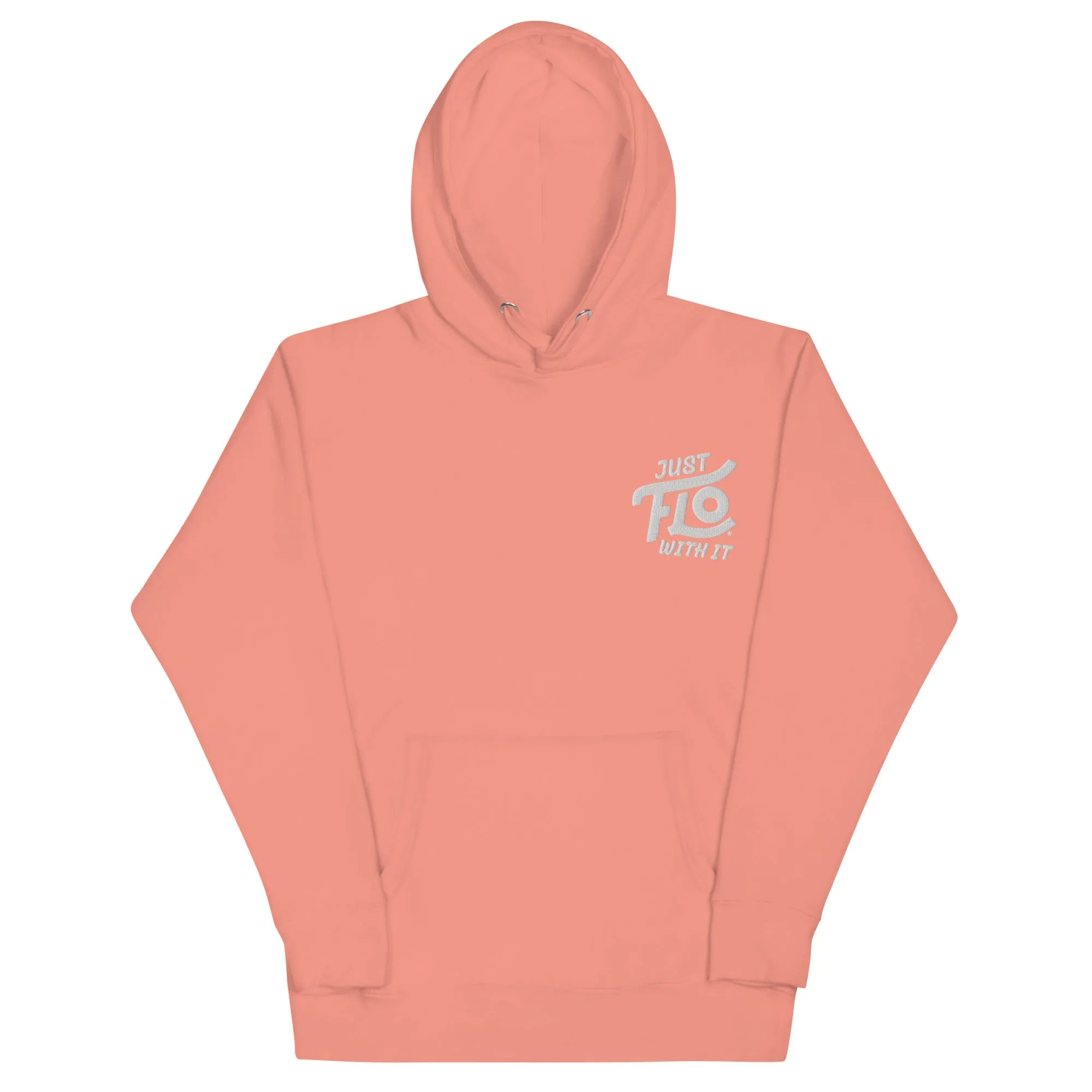 Just FLO With It Hoodie (White)