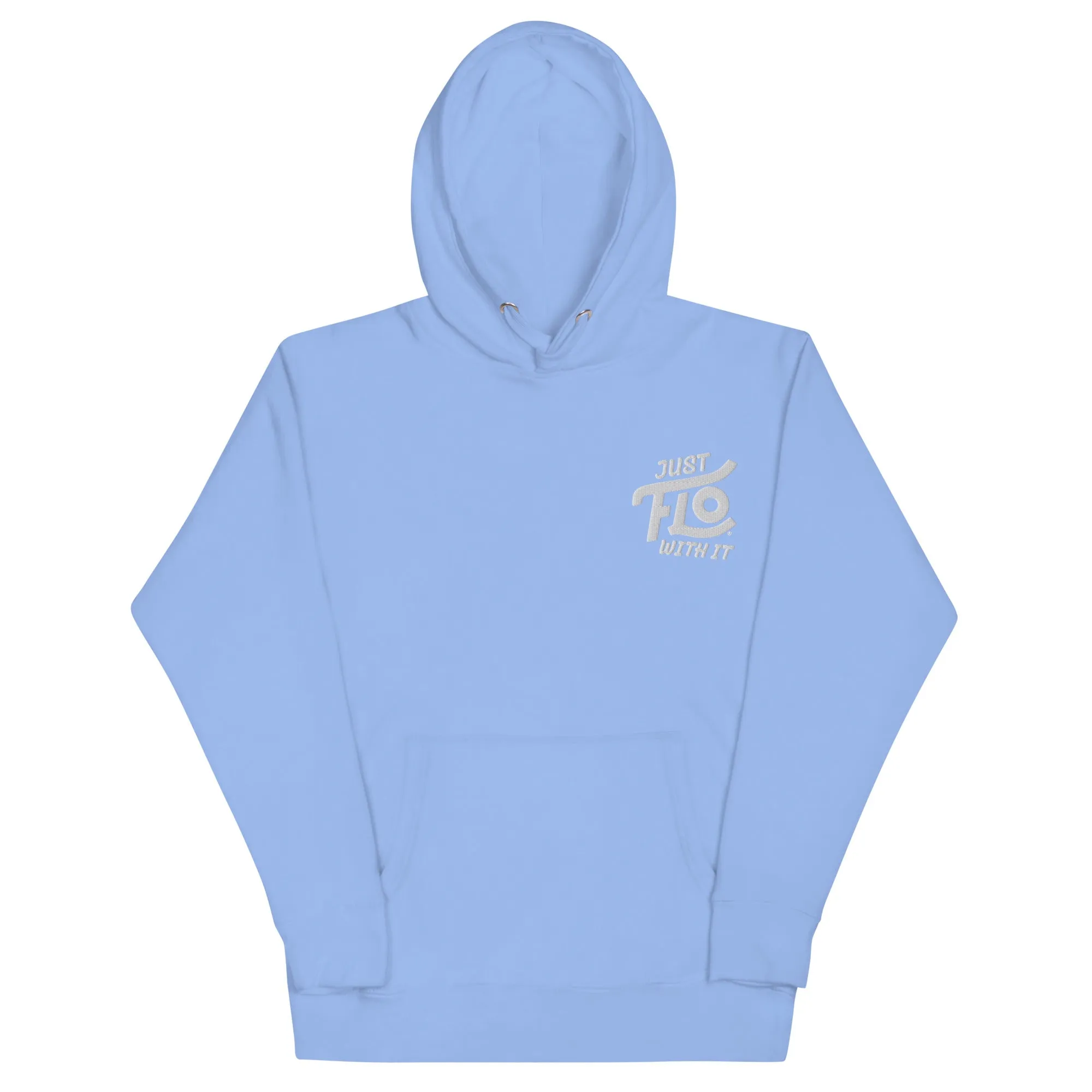 Just FLO With It Hoodie (White)