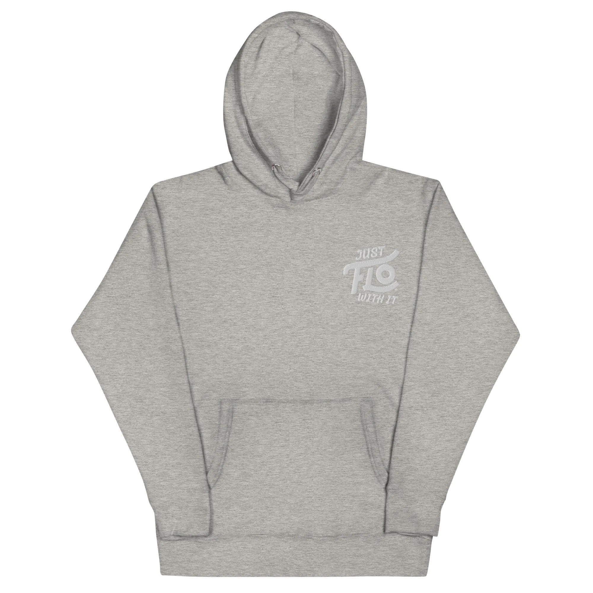 Just FLO With It Hoodie (White)
