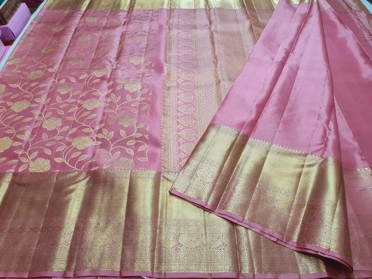 Kanjivaram Silk Saree in beautiful colors and designs