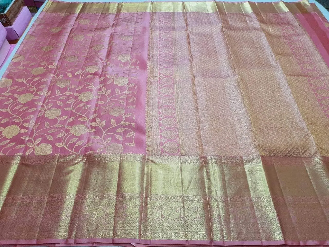 Kanjivaram Silk Saree in beautiful colors and designs