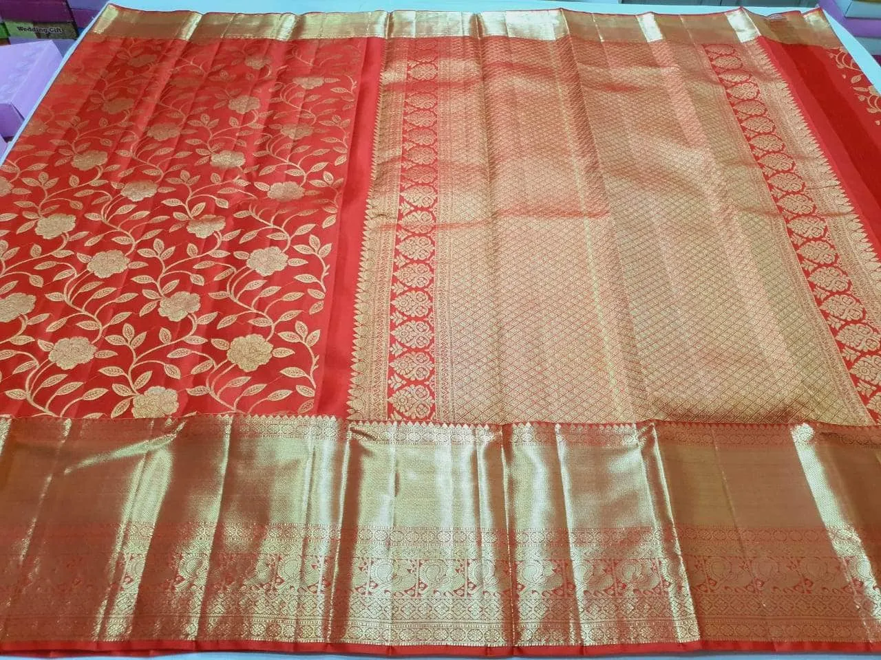 Kanjivaram Silk Saree in beautiful colors and designs