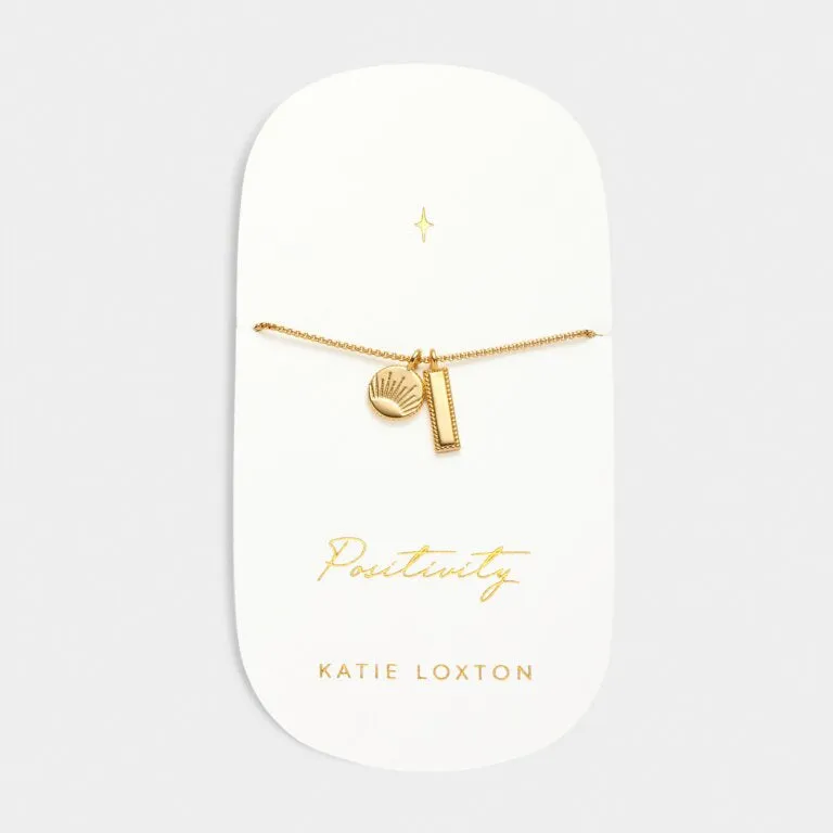 Katie Loxton Waterproof Positivity Charm Bracelet