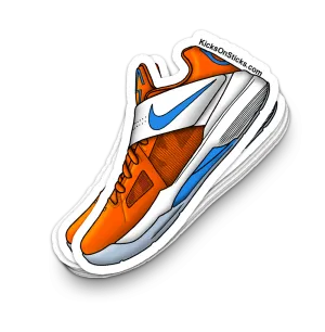 KD 4 "Creamsicle" Sneaker Sticker