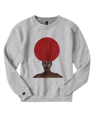 Keylows Grace Jones Red Hat Sweatshirt