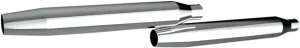 Khrome Werks 202480 3in. HP-Plus Slip-On Mufflers - Tapered - Chrome