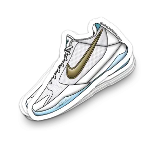 Kobe 5 "UNDFTD What If White" Sneaker Sticker