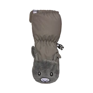 Kombi Sherpa Animal Full-Zipped Mittens - Infants
