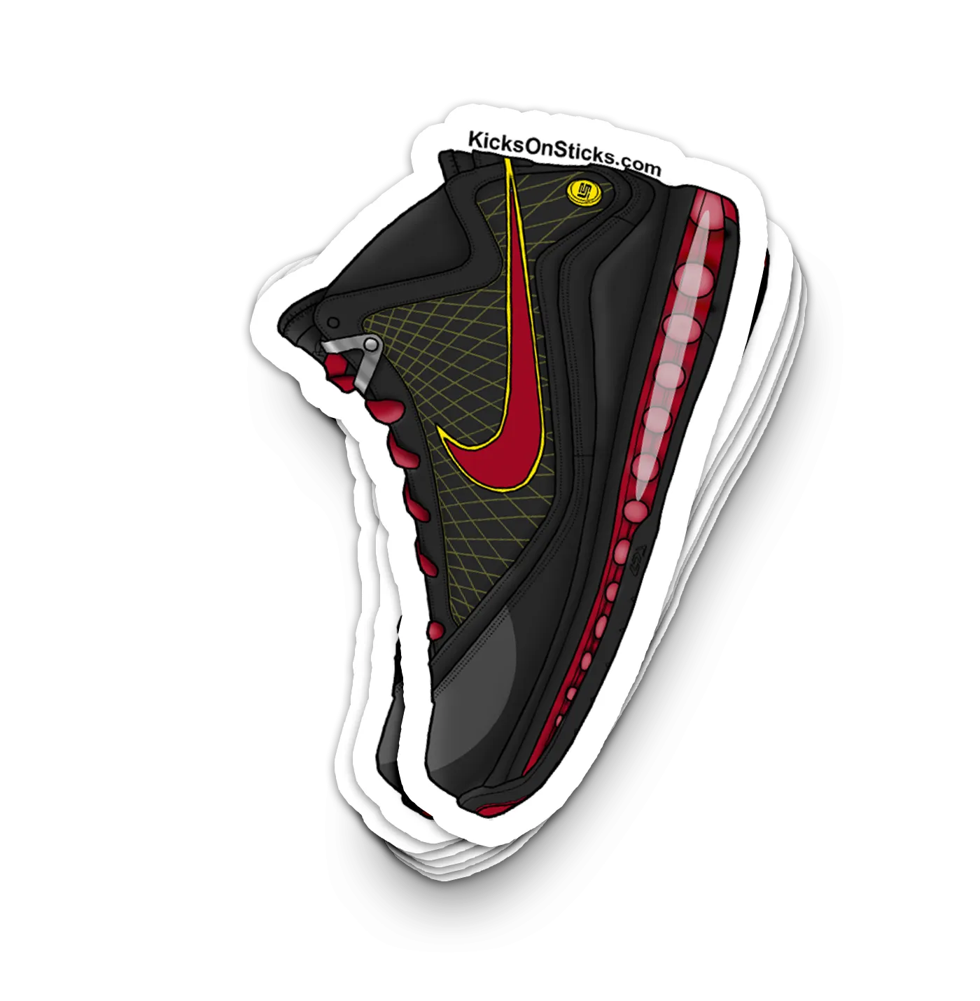 Lebron 7 "Fairfax" Sneaker Sticker