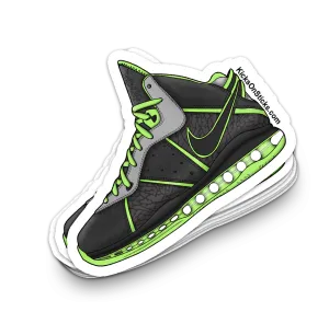 Lebron 8 "112" Sneaker Sticker